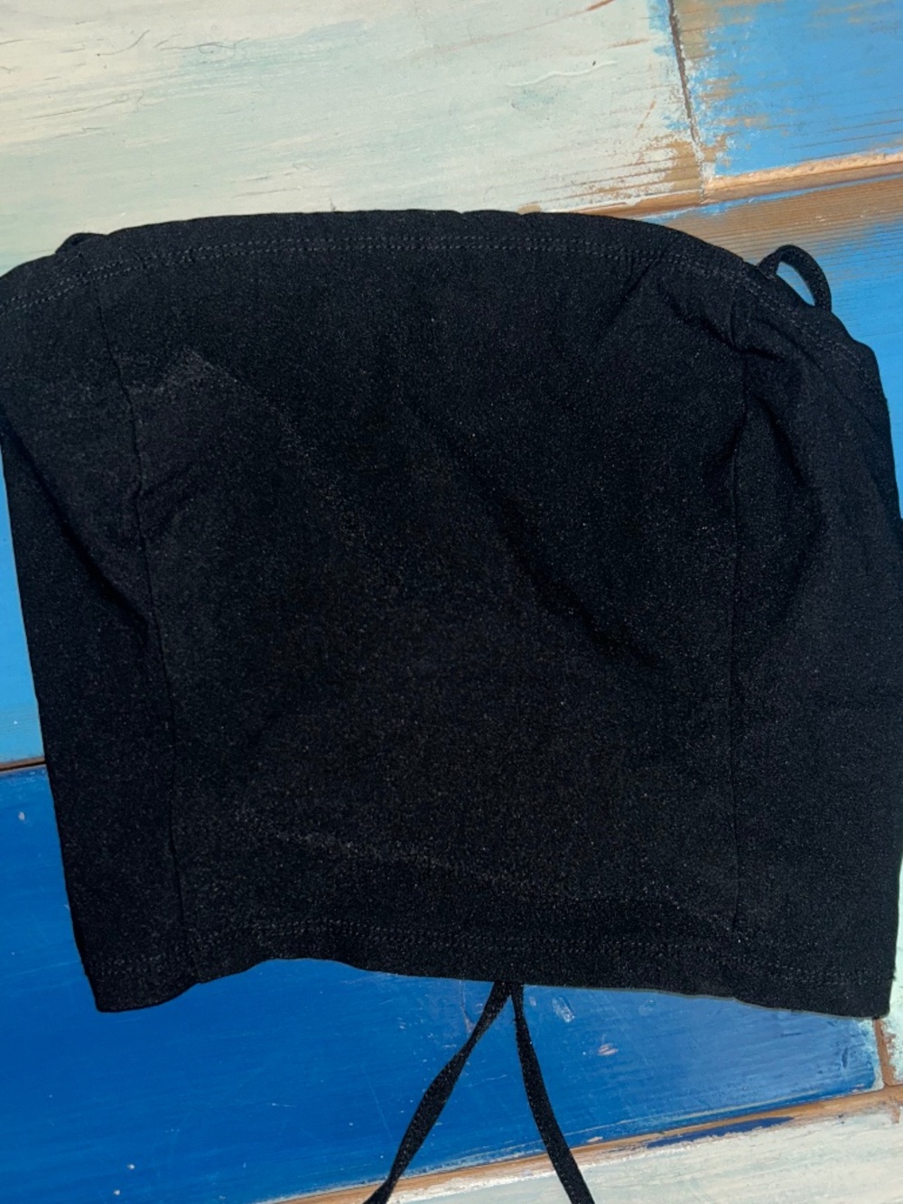 Garage Black Tube Top